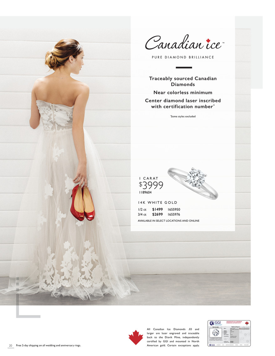 Fred Meyer Jewelers 2016 Fall Bridal Catalog Page 20 21