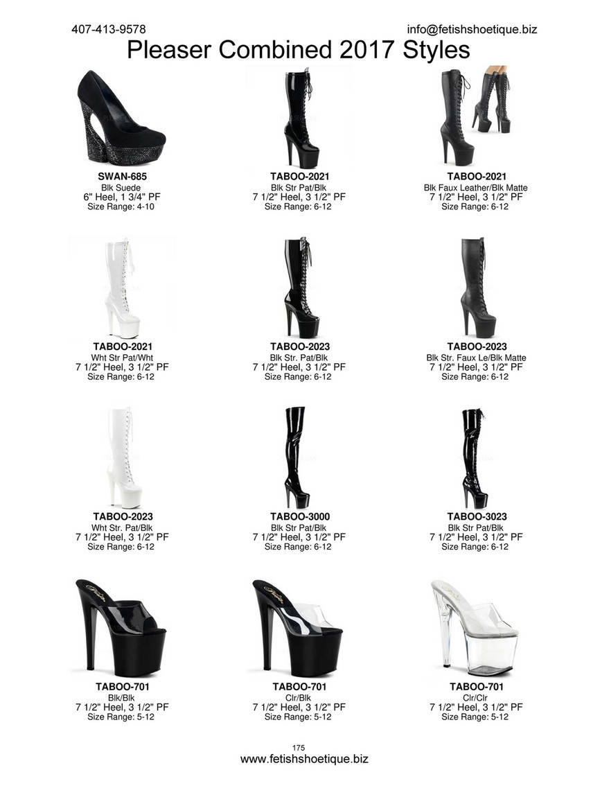 Fetish Shoetique s Catalog Page 176 177 Created with Publitas