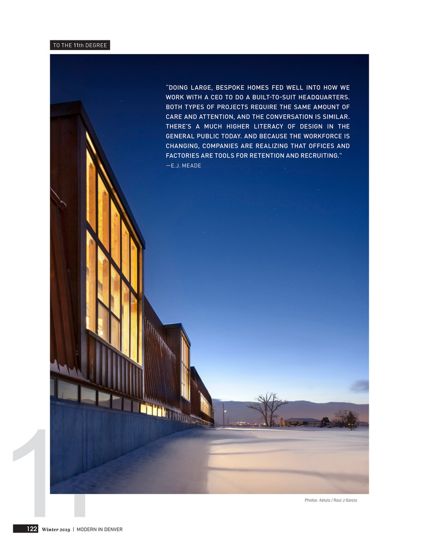 Modern In Denver Modern In Denver Winter 2019 Page 122 123 Modern In Denver Modern in Denver Fall 2019 Page 122 123