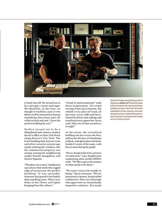Modern In Denver - Modern In Denver - Winter 2023 - Page 90-91