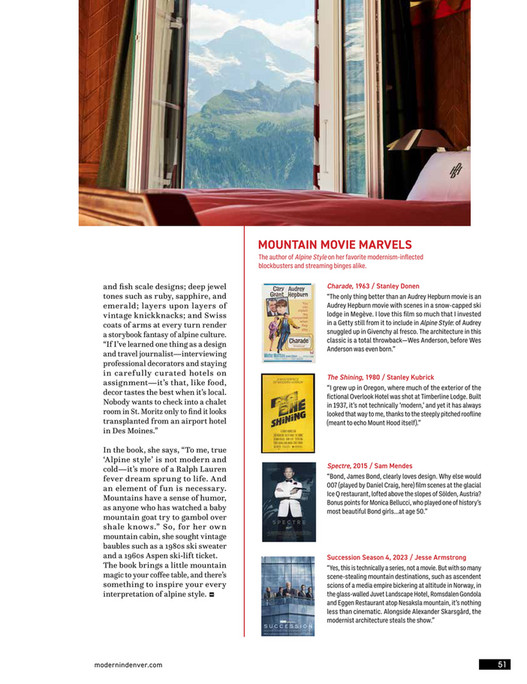 Modern In Denver - Modern In Denver - Winter 2024 - Page 50-51