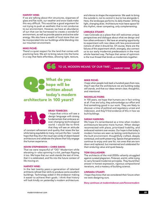 Modern In Denver - Modern In Denver - Fall 2025 - Page 90-91
