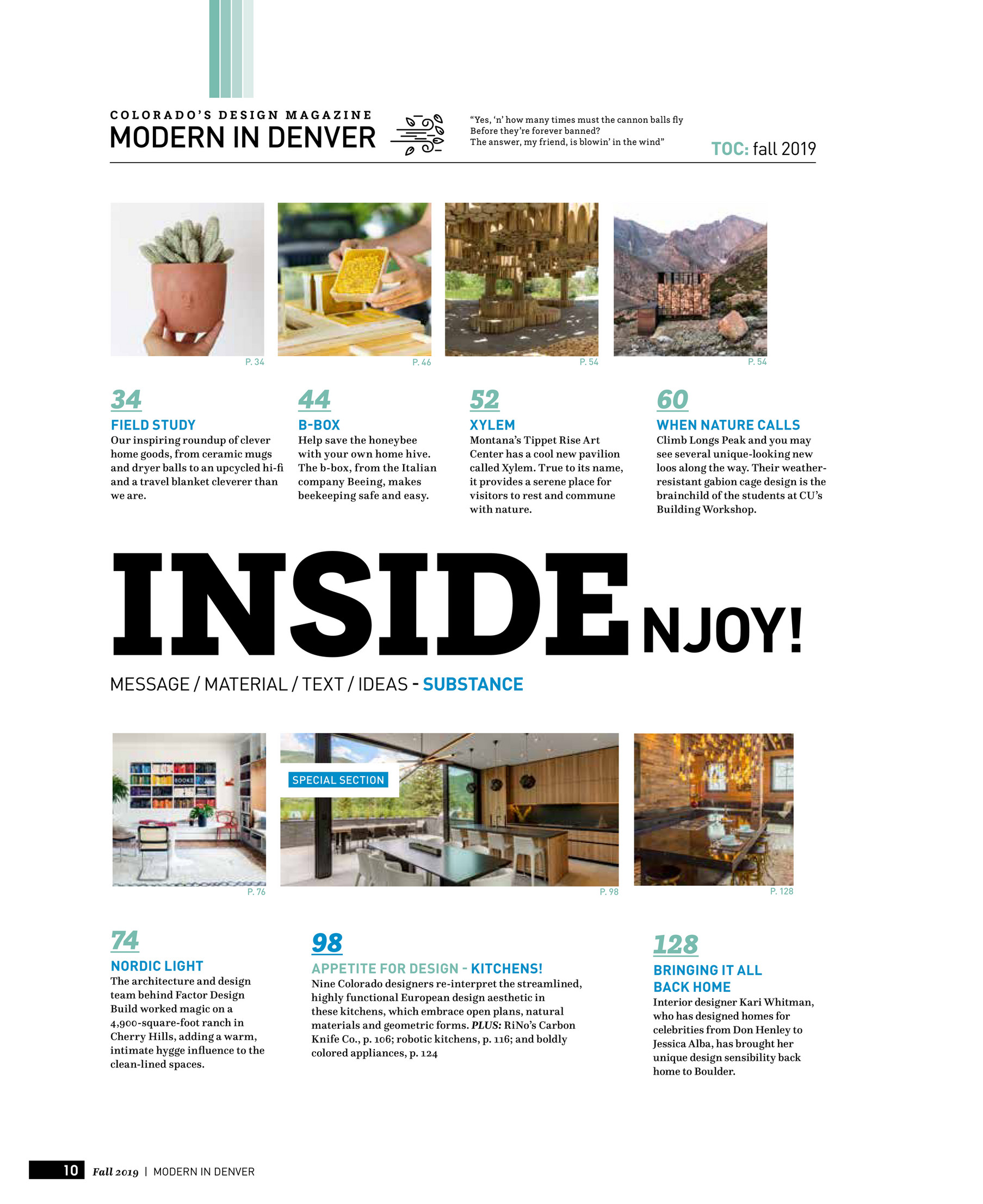 Modern In Denver Modern in Denver Fall 2019 Page 122 123 Modern In Denver Modern in Denver Fall 2019 Page 122 123