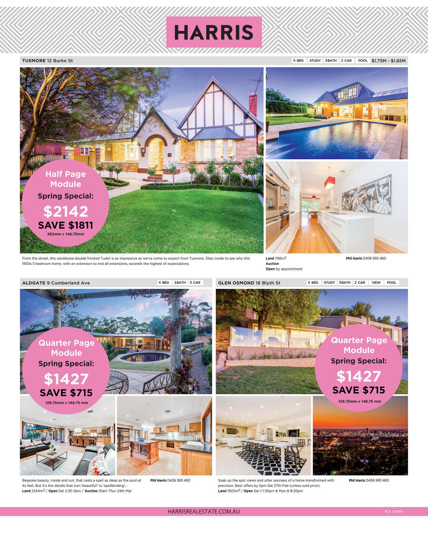 Harris Real Estate Advertiser Spring Special Page 2