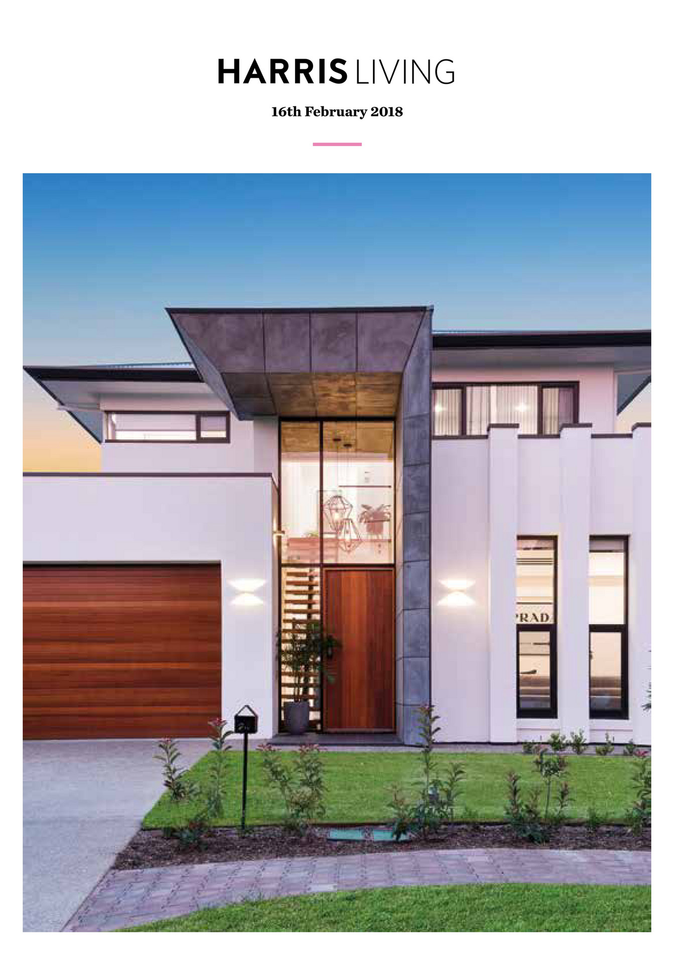 Harris Real Estate Harris Living 16th February Page 1