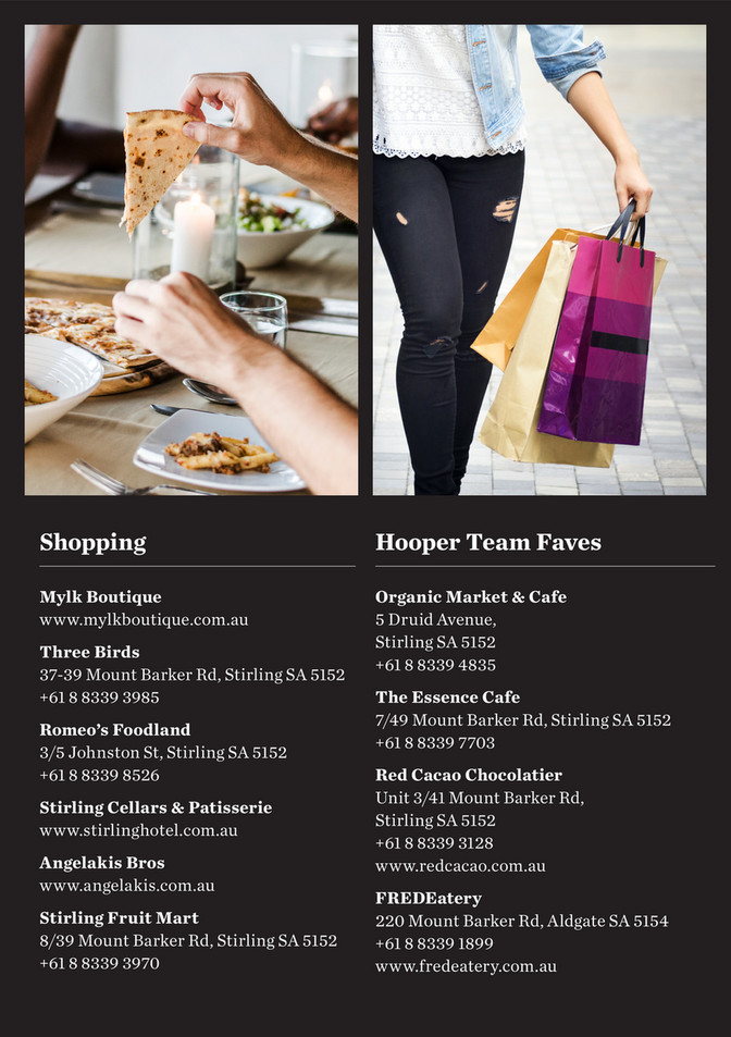 Harris Real Estate Hooper Stirling Community Guide Page 2 3