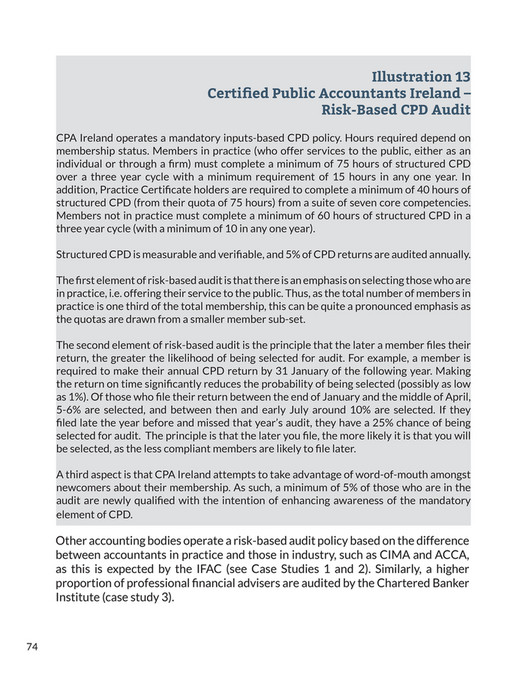 Cpd Example Ireland PARN - CPD Support and Compliance Challenges - Page 76-77