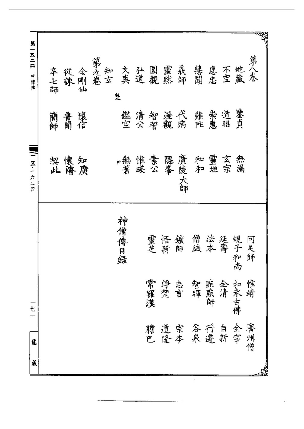 Linhson 1624 此土著述神僧傳九卷 乾隆大藏經第152冊 頁面4 5 Created With Publitas Com