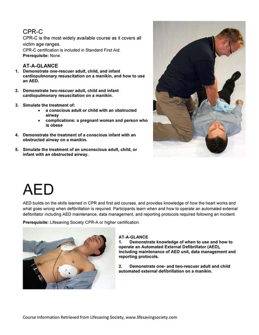 My publications - First Aid Information Package - Page 8-9 - Created ...