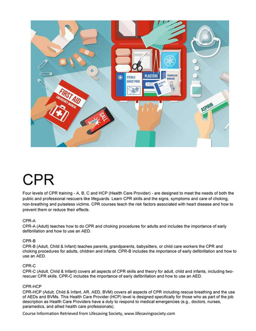 My publications - First Aid Information Package - Page 8-9 - Created ...