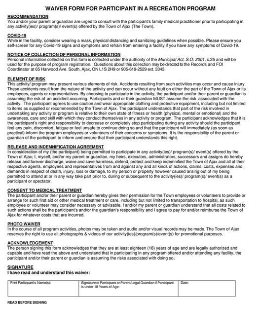 My publications Spring and Summer 2023 Program Registration Form