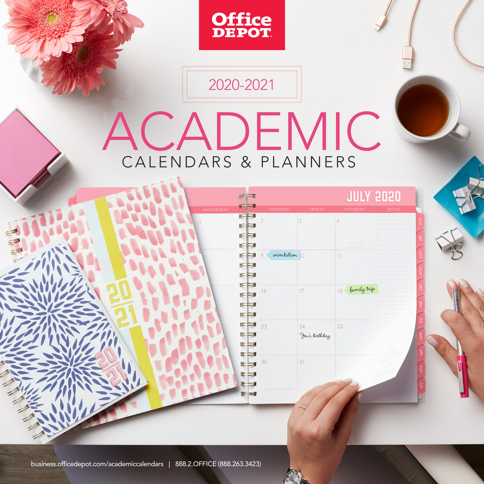 Academic Calendars & Planners 2020 Page 1