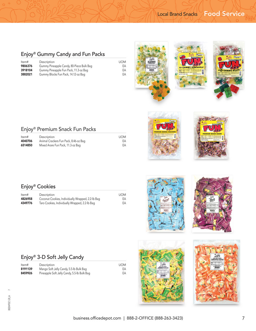 Enjoy Fun Packs Gummy Pineapple Gummy, 11.3 oz 