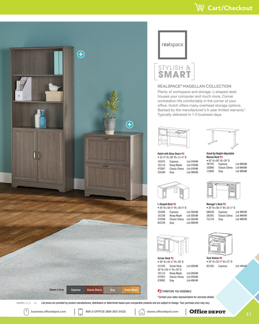 Office Depot Exclusive Brand Furniture Page 40 41