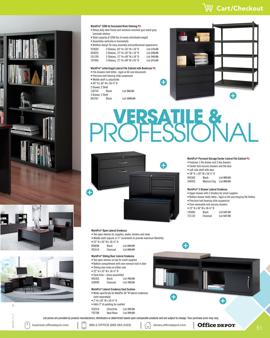 Office Depot Exclusive Brand Furniture Page 50 51