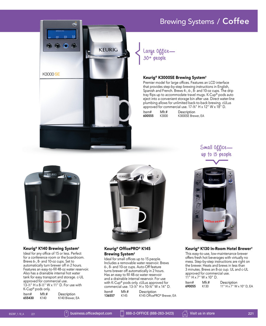 Keurig k3000se outlet manual