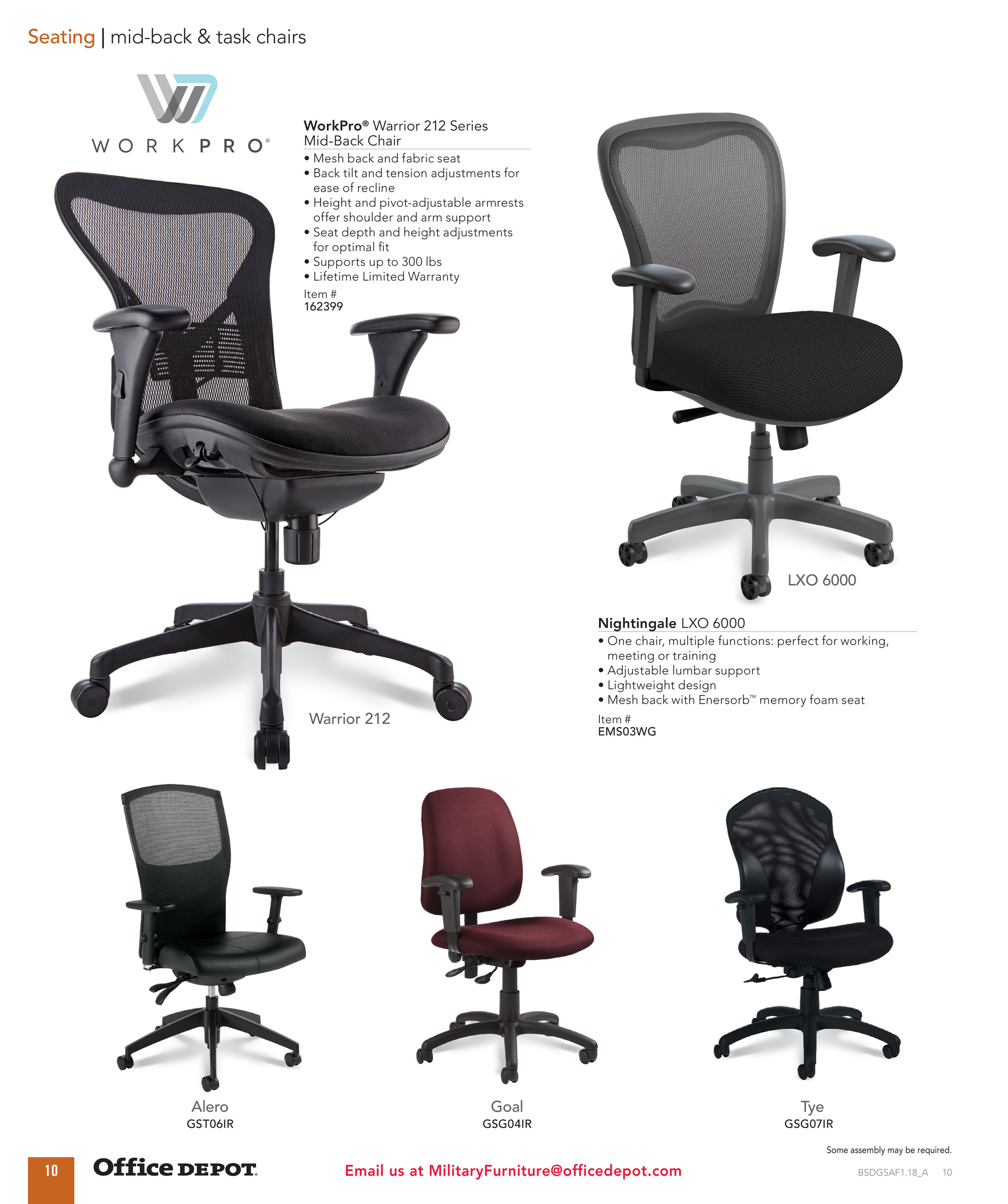 Office Depot Furniture Solutions - Page 1