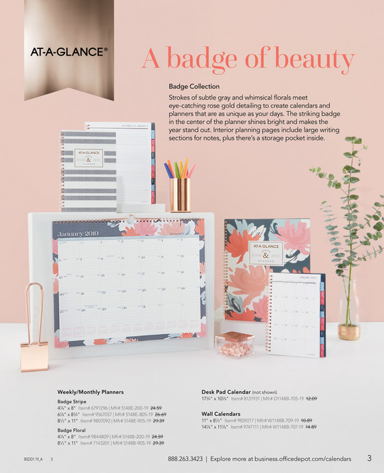 Calendars Planners 2019 Page 10 11