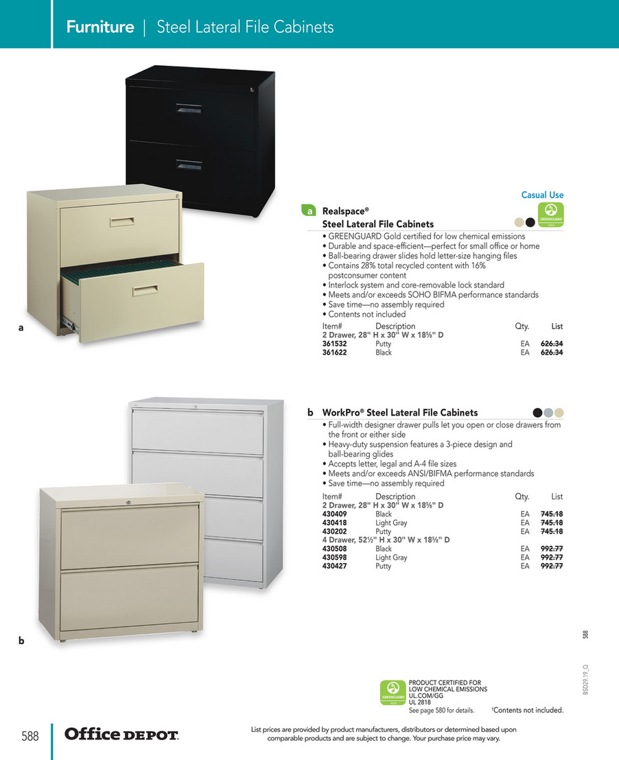Office Depot Business Solutions 2019 Page 590 591