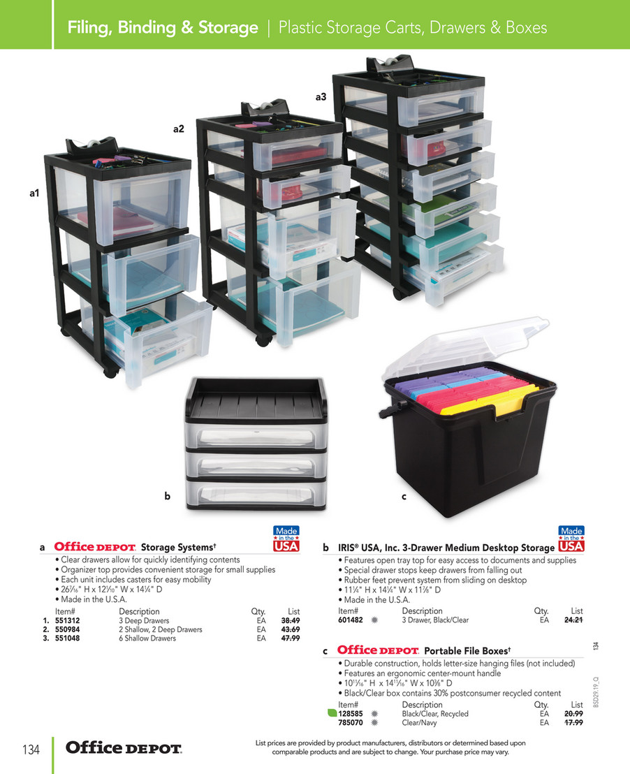 Office Depot Business Solutions 2019 Page 136 137