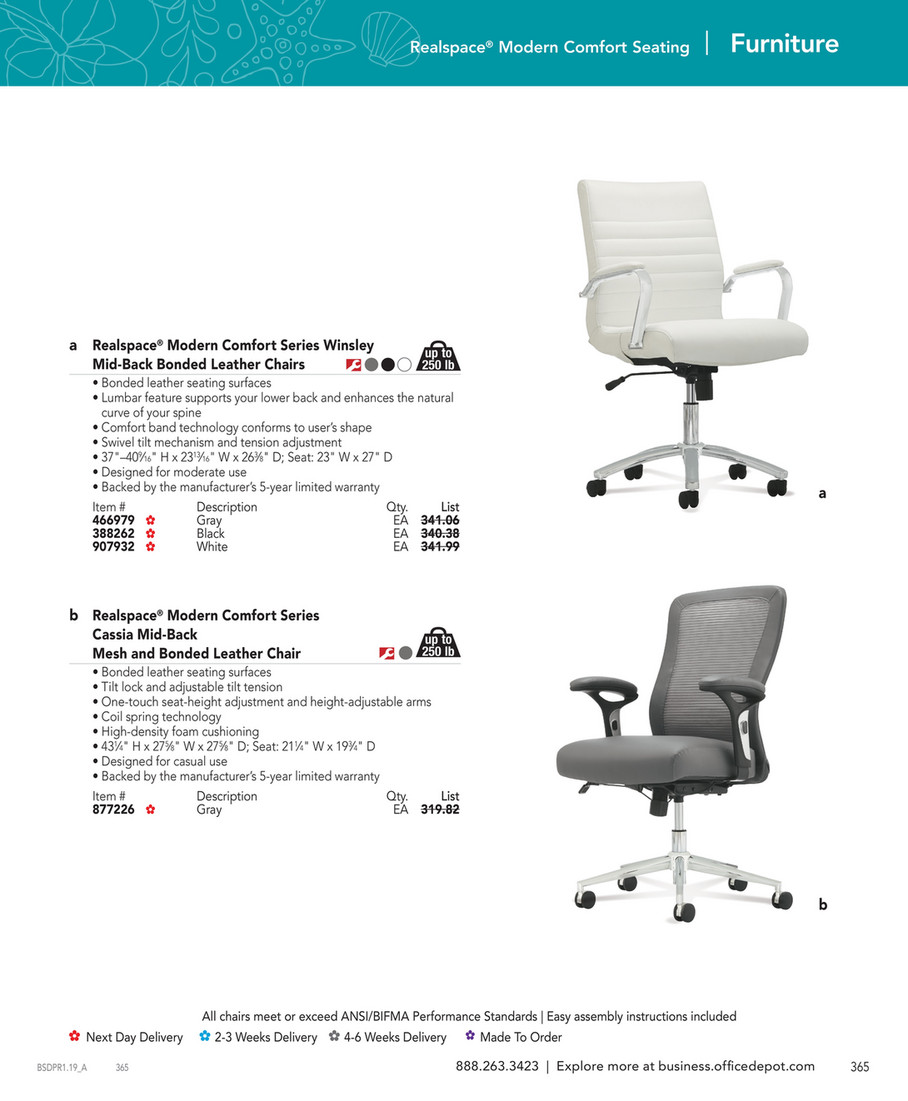 Realspace winsley manager chair assembly instructions hot sale