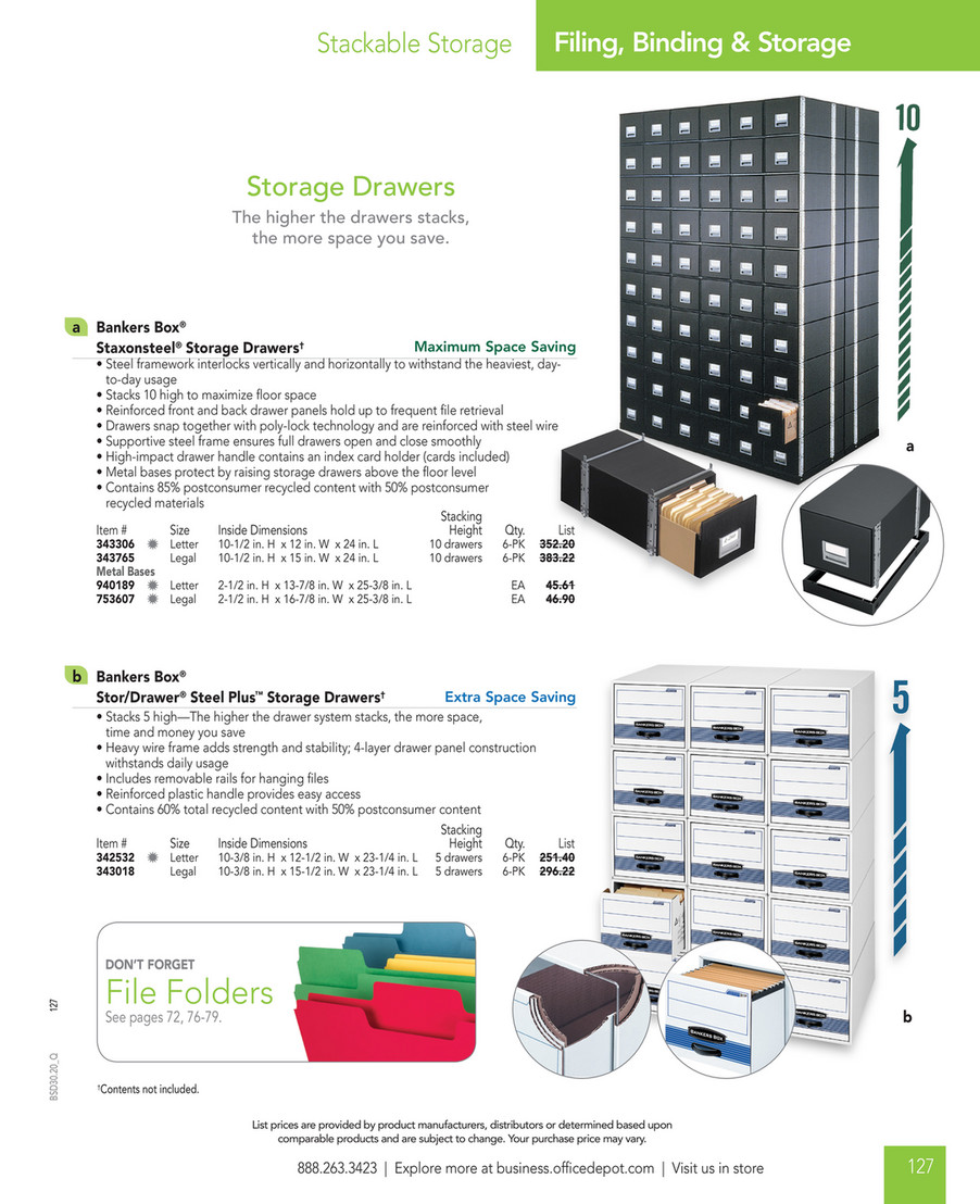 Office Depot Business Solutions 2020 Page 128 129