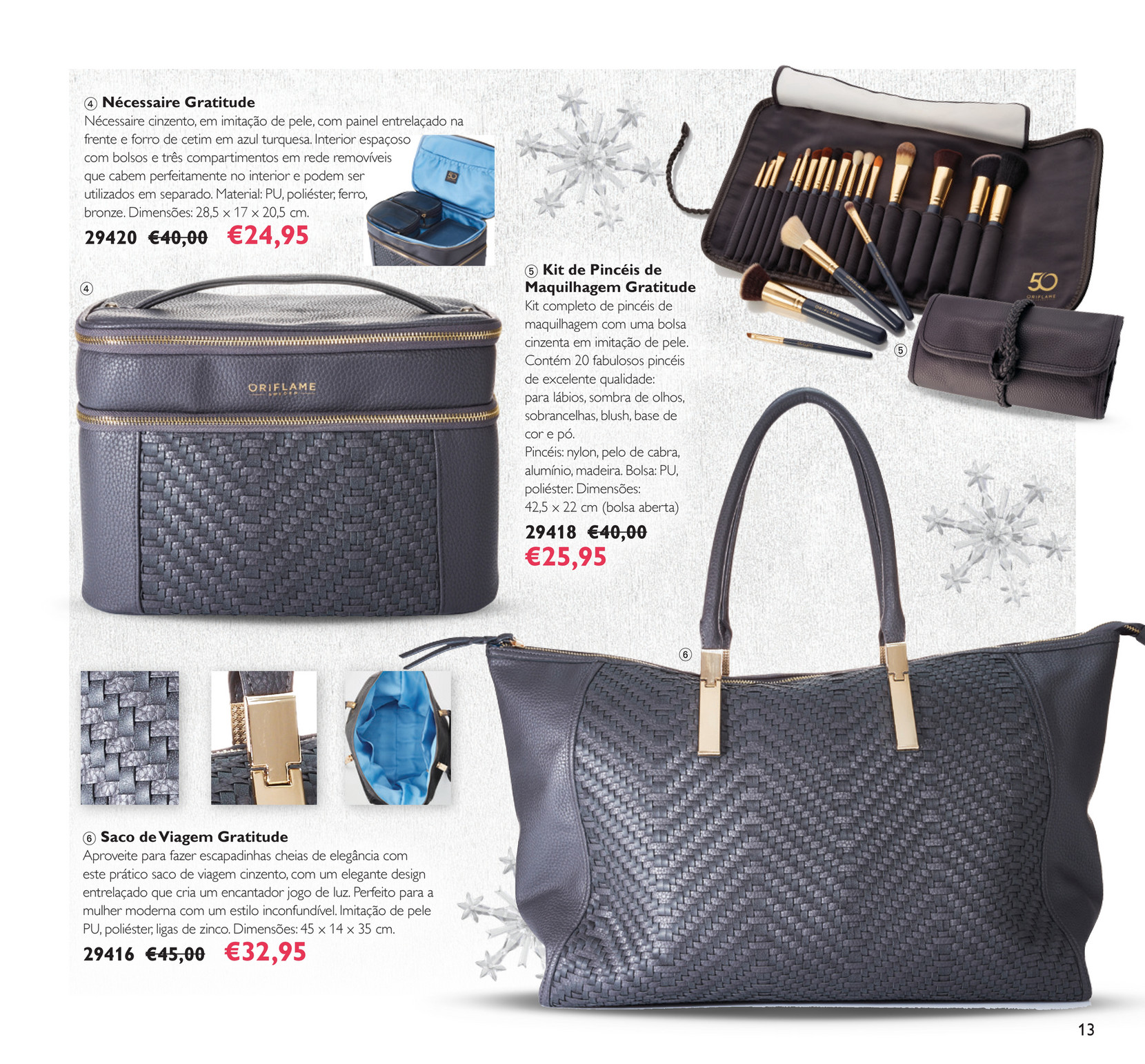oriflame tote bolsa