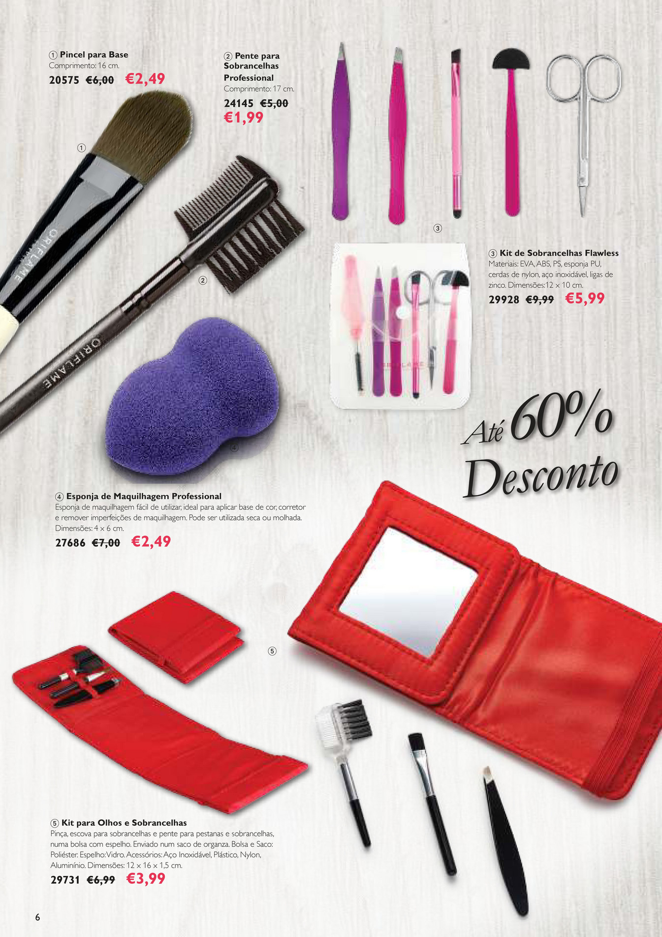 grooming bolsa with brushes