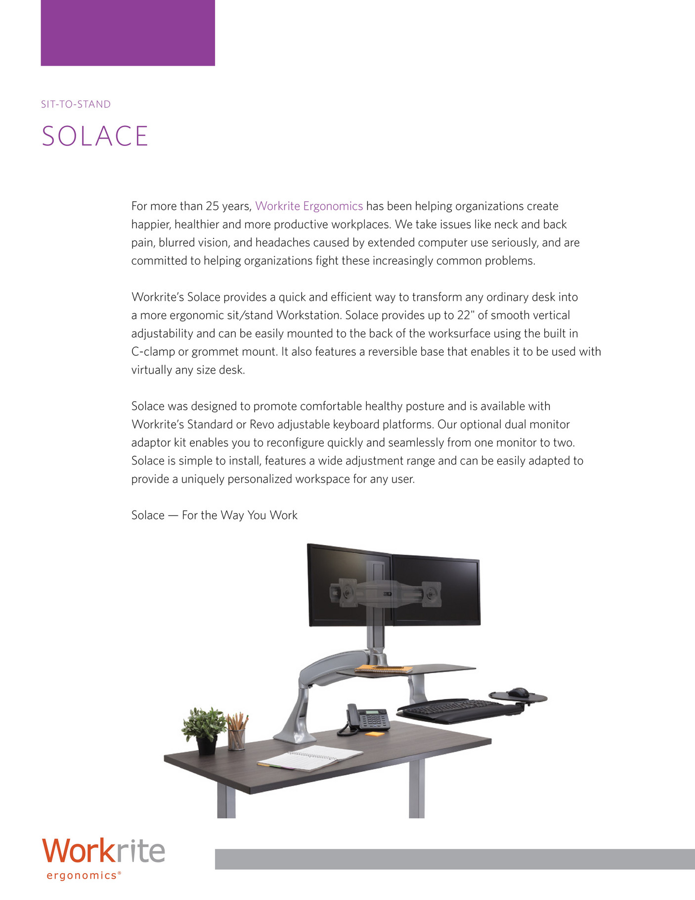 workrite solace