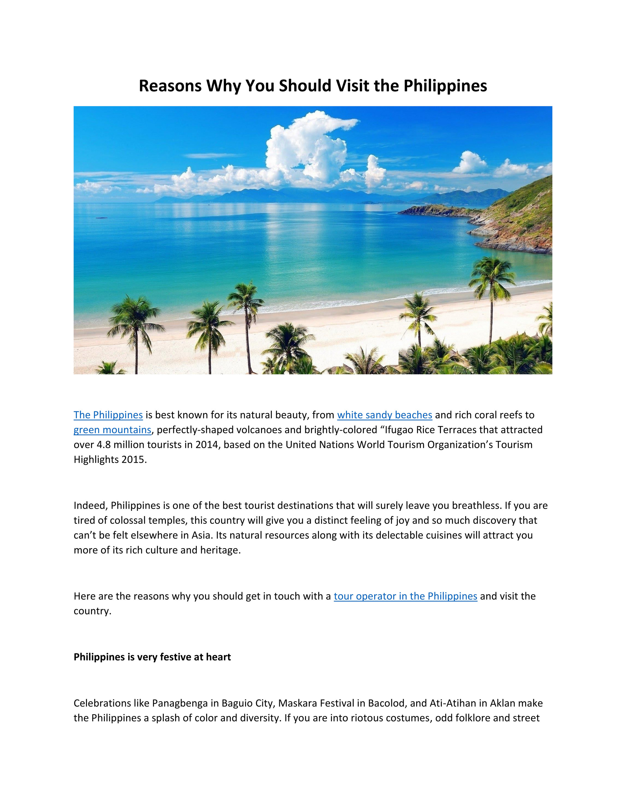 How long can a tourist stay in the philippines 60 photos ...