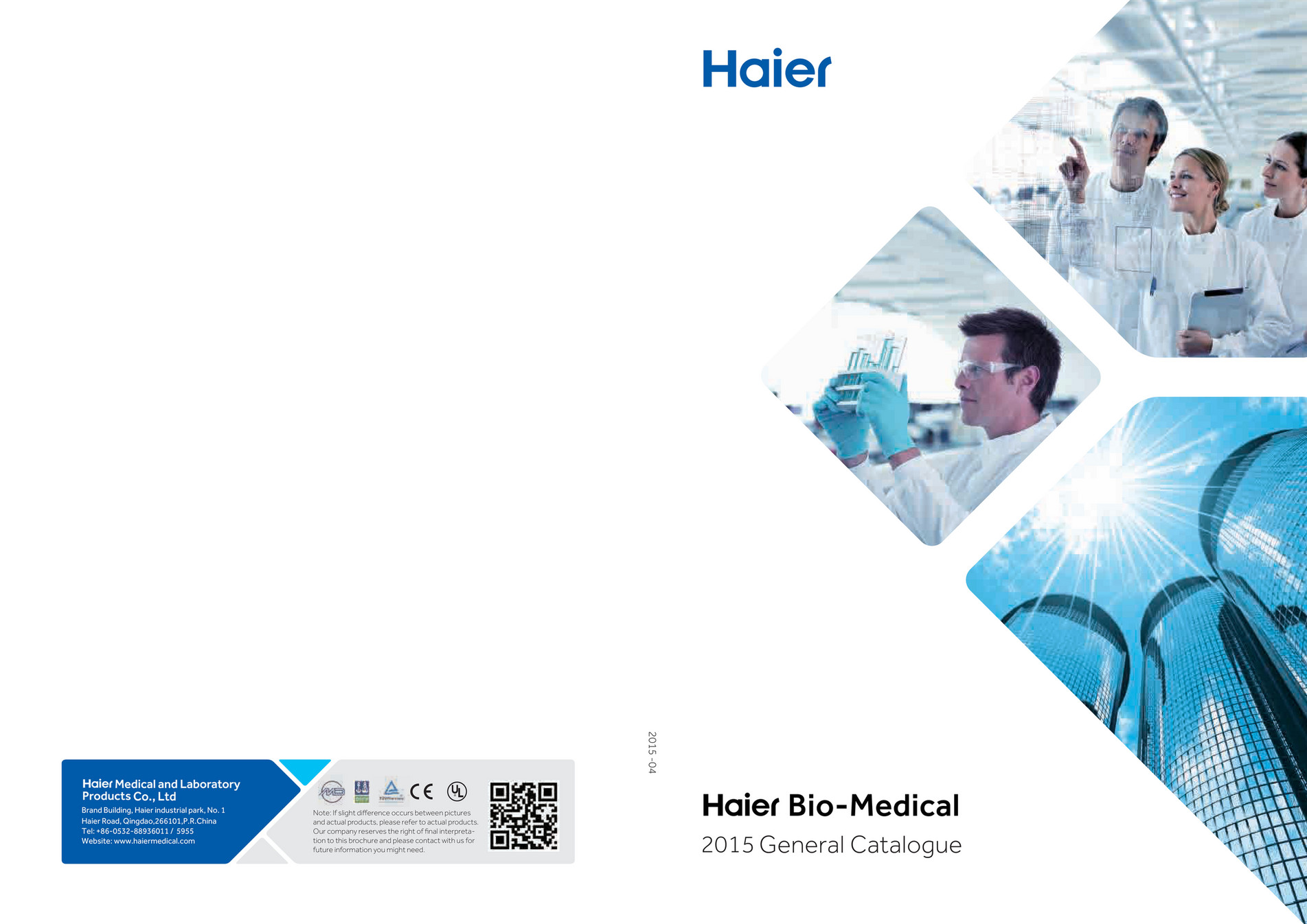 My publications Haier Catalogue Page 1 Created with