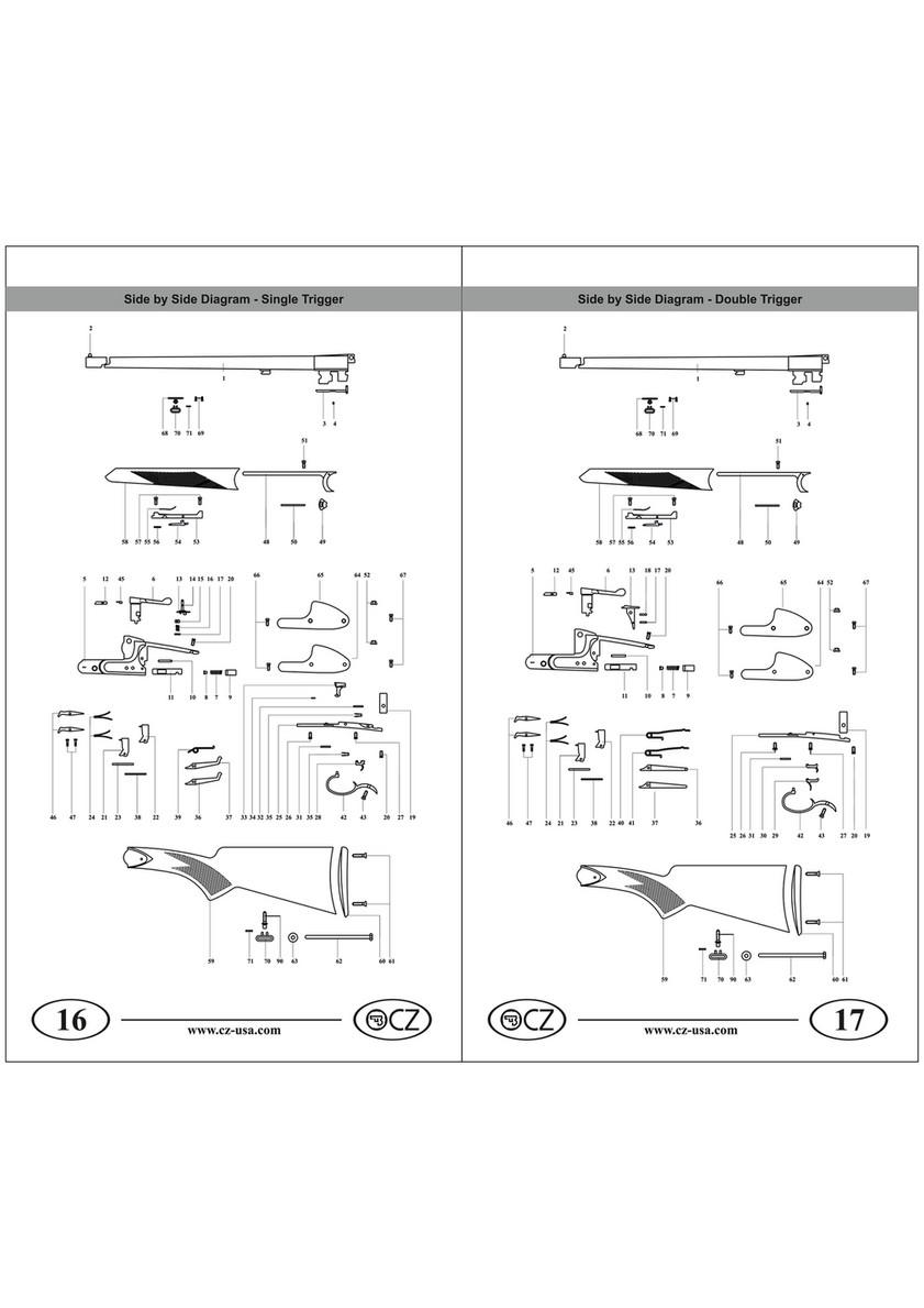 My publications - CZ-USA-Shotgun-Owners-Manual - Page 10-11 My publications - CZ-USA-Shotgun-Owners-Manual - Page 10-11