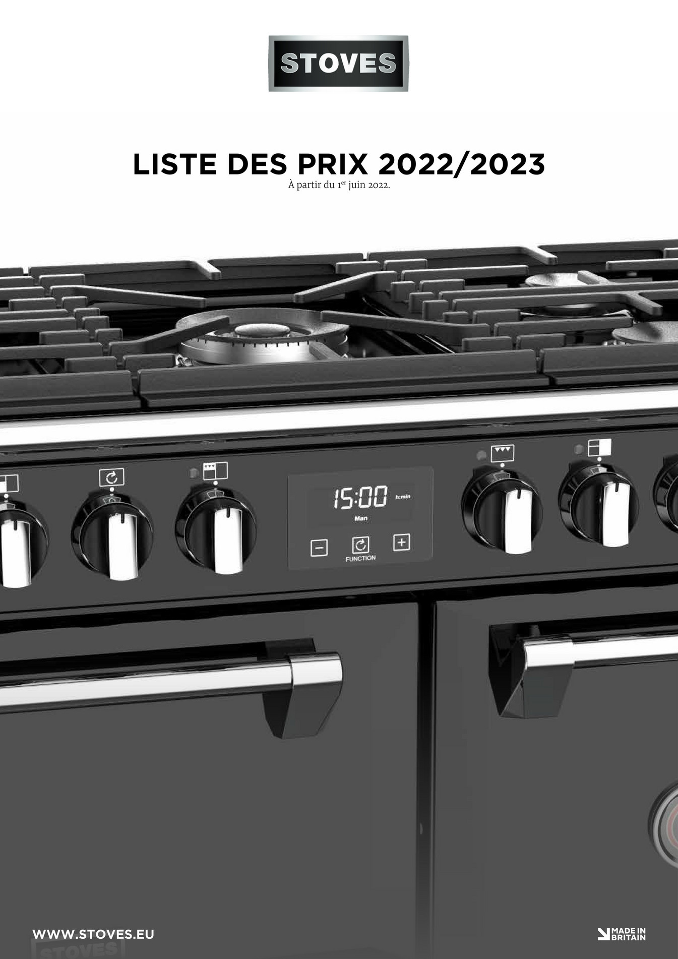 Glen Dimplex Stoves Liste des prix 2022/2023 Pagina 1