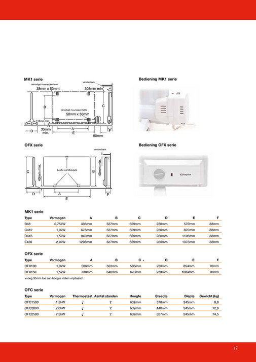 Glen Dimplex - Dimplex Brochure Assortiment Elektrische Verwarming ...