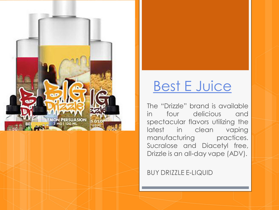 List Of Diacetyl Free E Juice