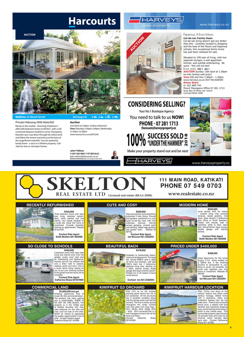 Property Press Bay Of Plenty Bop Pp Current To 12 Apr Page 4 5