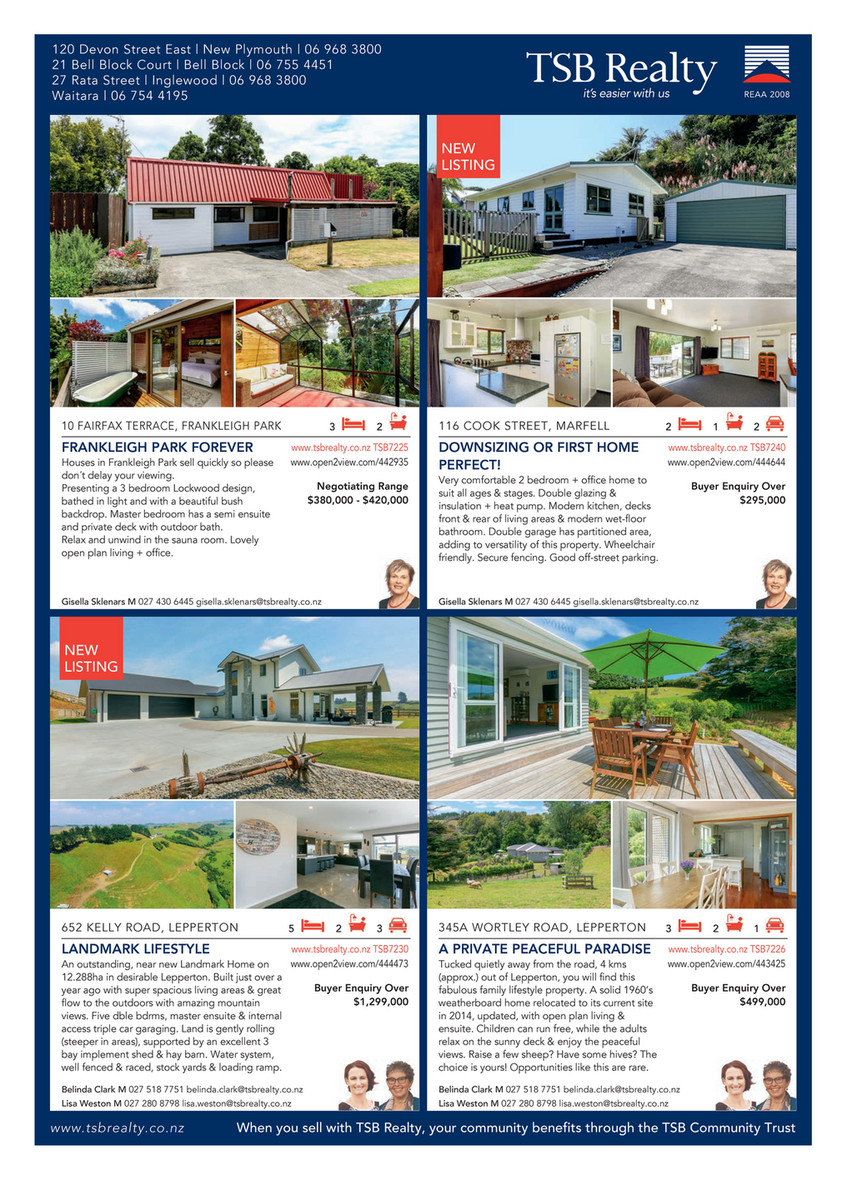 Property Press Taranaki Taranaki Pp Current To 6 Mar Iss 473