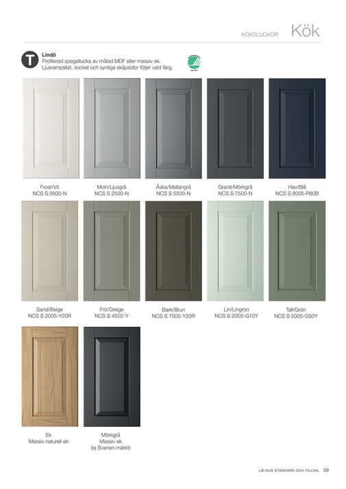 LB-Hus - LBHUS_StdTillval_katalog_Hösten2023 - Sida 40-41