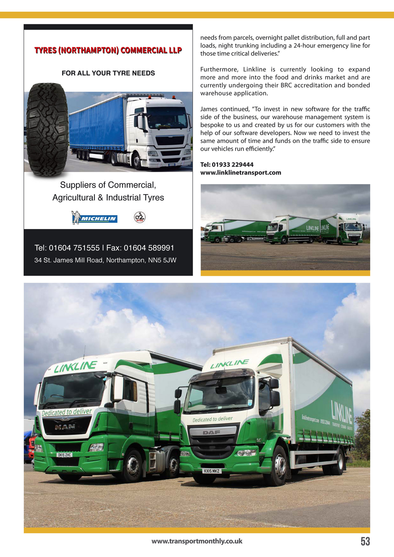 Transport Monthly Magazine - November - Page 52-53 - Created with  Publitas.com
