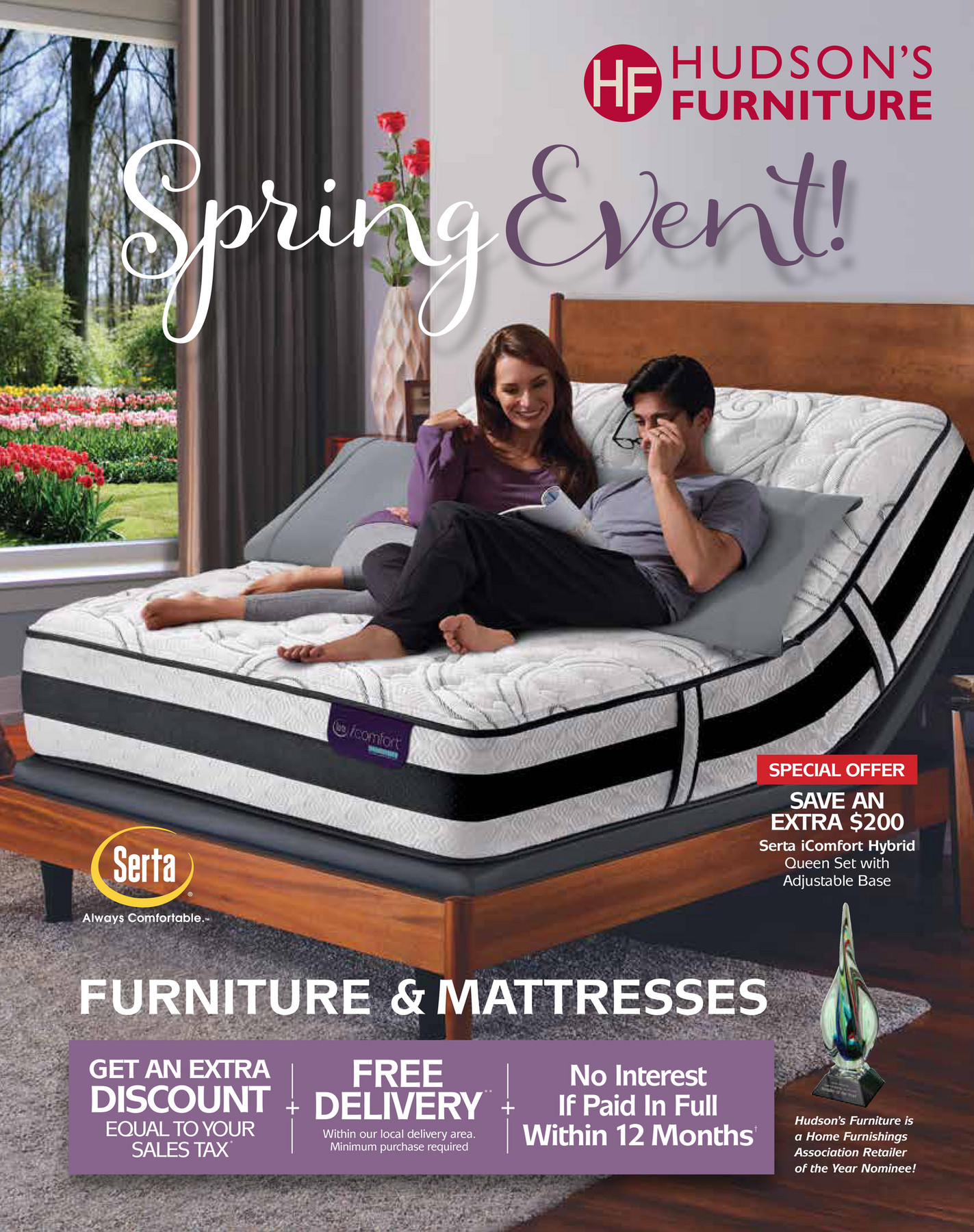 Hudson's Furniture Hudson's Furniture 2017 Spring Catalog Page 1