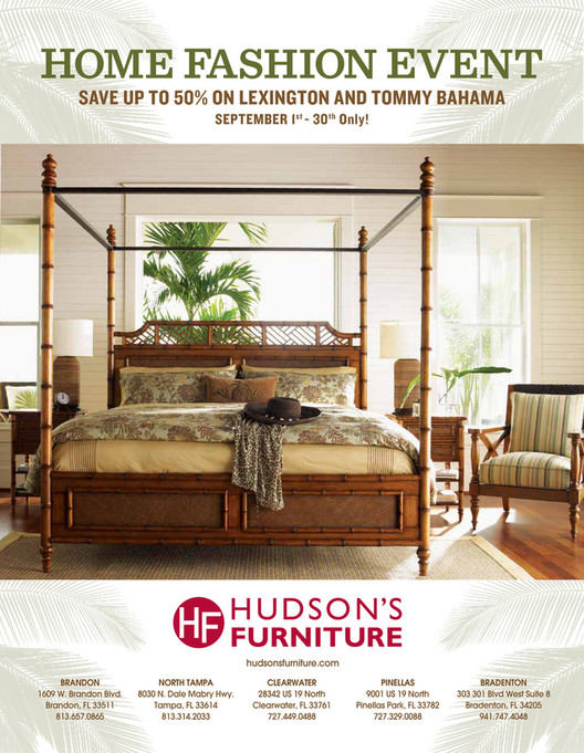 Hudson S Furniture Lexington And Tommy Bahama 2017 September Hudson S Furniture Lexington And Tommy Bahama 2017 September Catalog Page 2 3 Created With Publitas