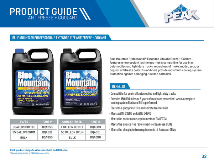 PEAK BlueDEF Final Charge PRODUCT CATALOG - Page 32-33 - Created with ...