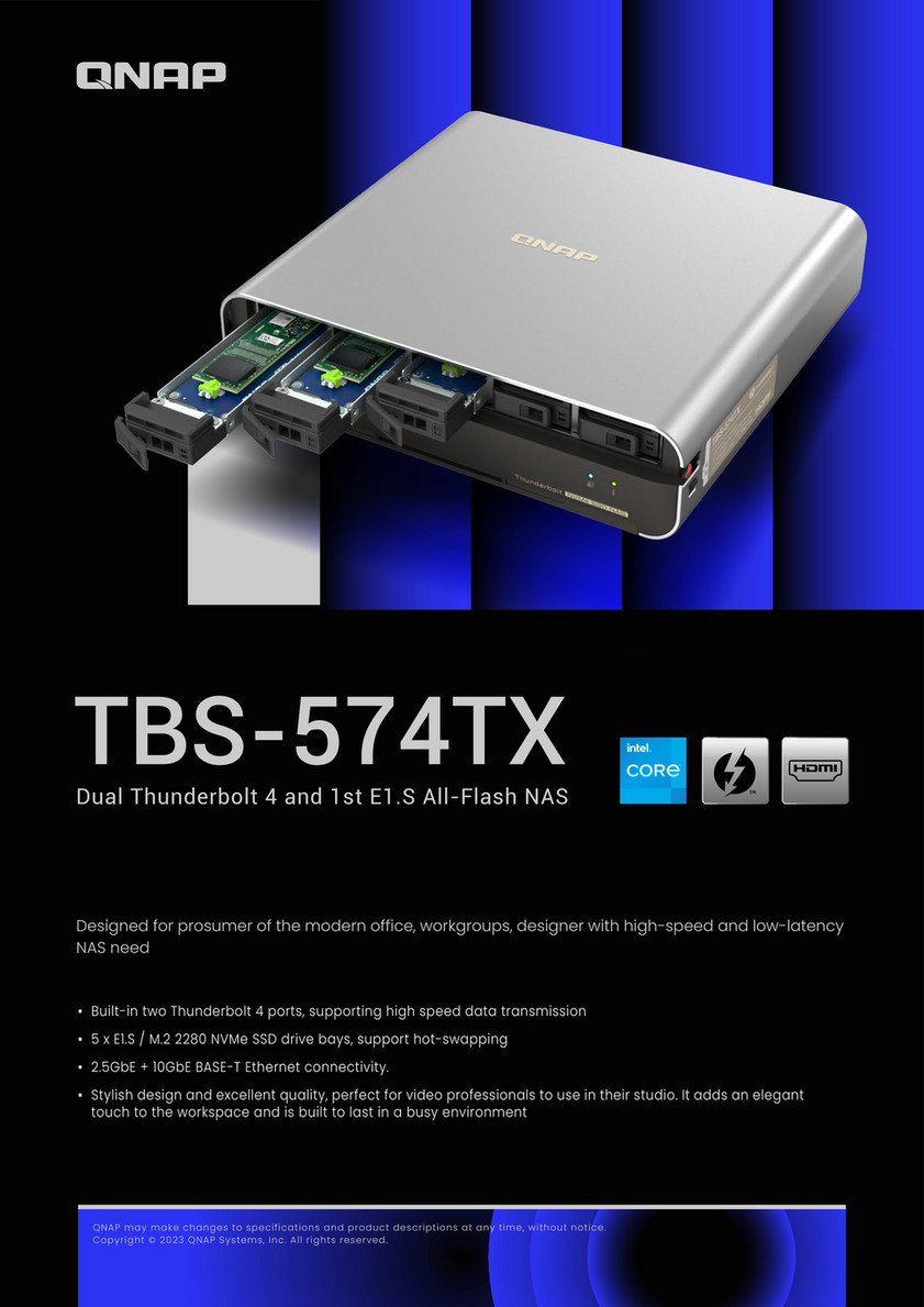 QNAP - 23051113_EN_Computex-2023-flyer-TBS-574TX - Page 1