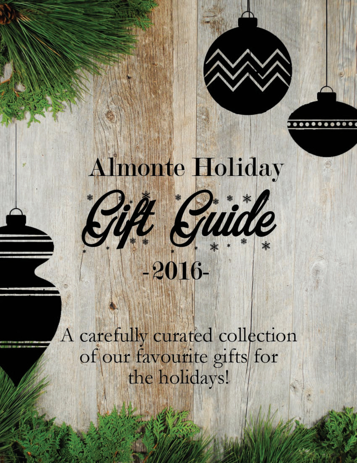 Almonte Holiday Gift Guide Page 1 Created with