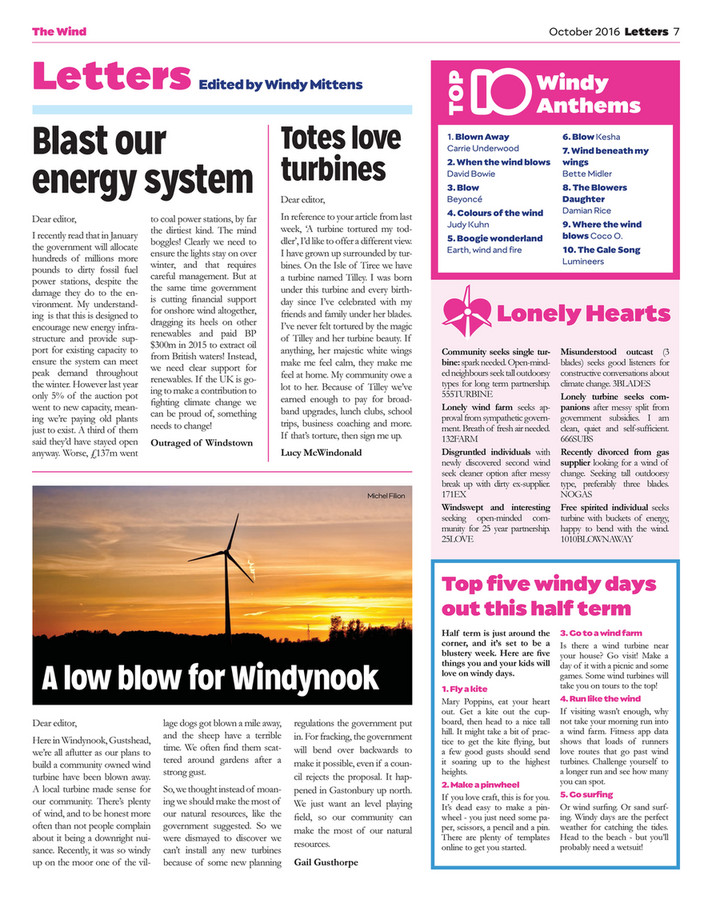 my publications the wind newspaper page 6 7 created with publitas com publitas