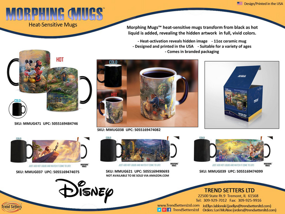 Morphing Mugs Thomas Kinkade National Lampoons Christmas Vacation