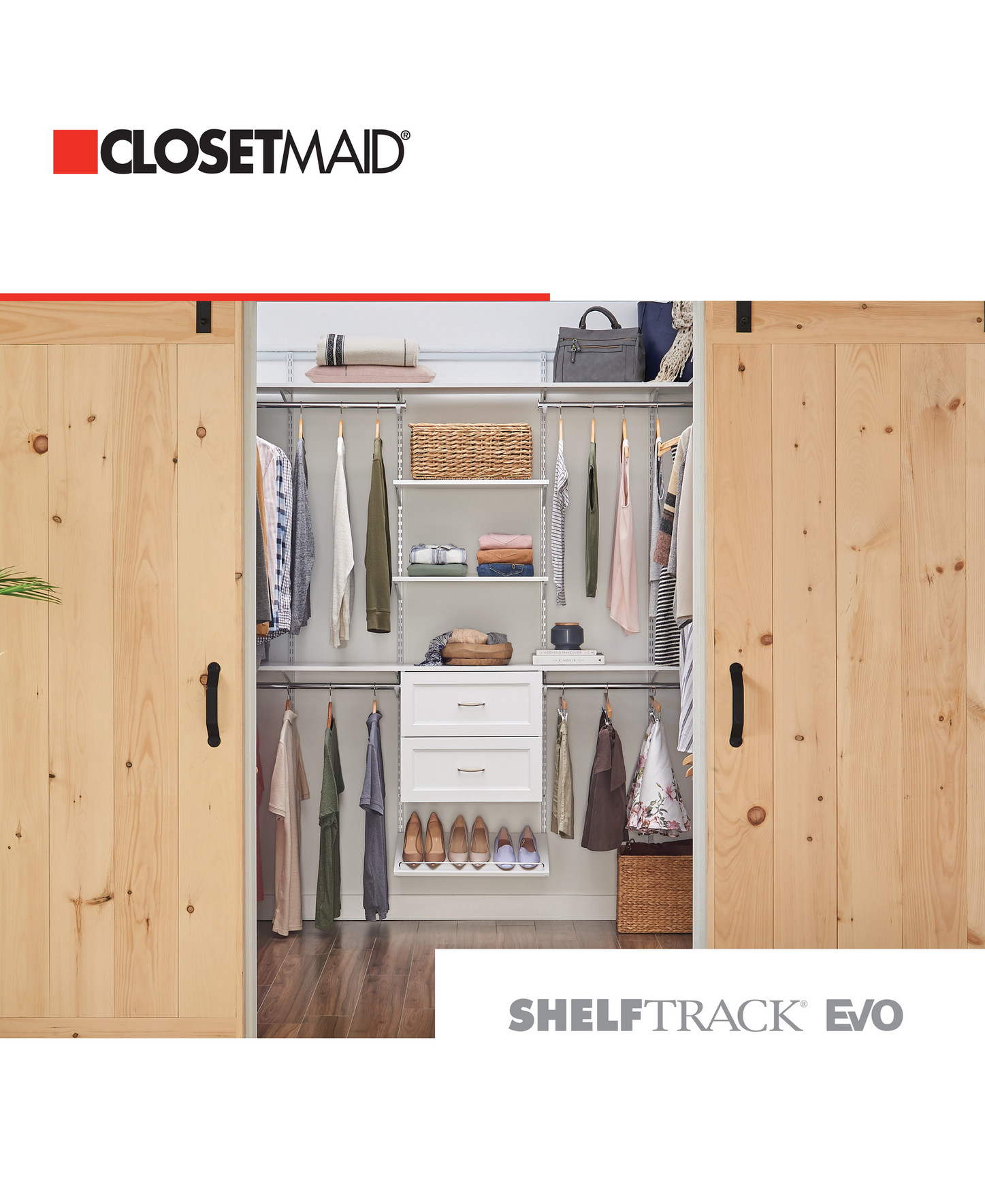ClosetMaid CLOMAI15350_ShelfTrack EVO Product Brochure_F Page 23