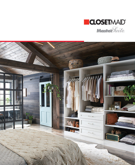 ClosetMaid MasterSuite Brochure Page 1