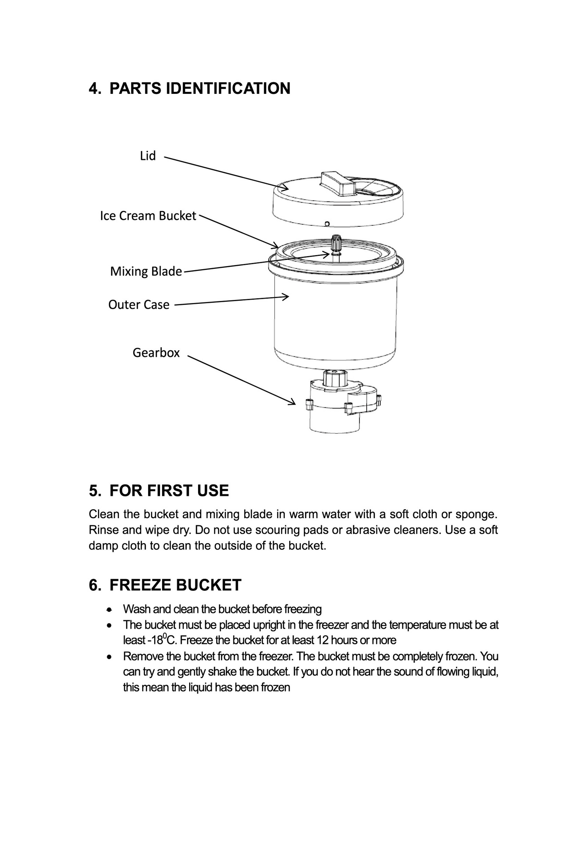 Kenmore ice discount cream maker parts