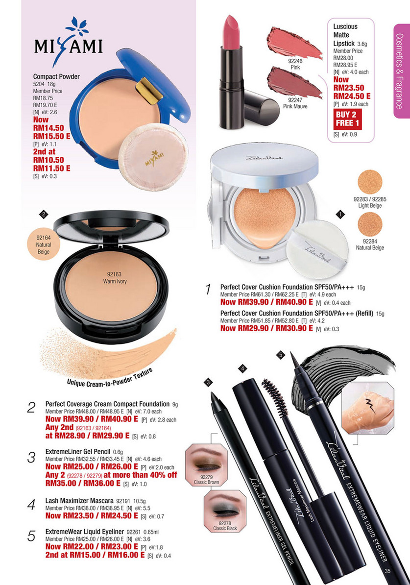 Cosway Malaysia - Member Special Offers 25 Oct - 24 Nov 2018 (MY 